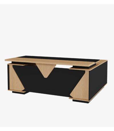 Executive Table L Shape with Side Rack and Drawer Unit