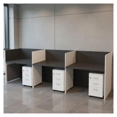 Workstations with 3 Side 6ft Walls 6x2